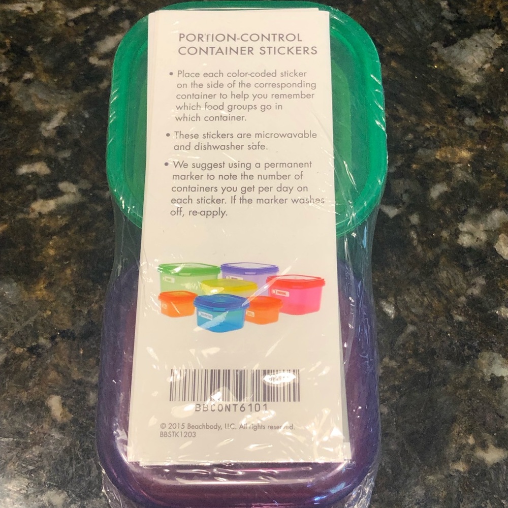 BeachBody Ultimate Portion Fix Cintainers